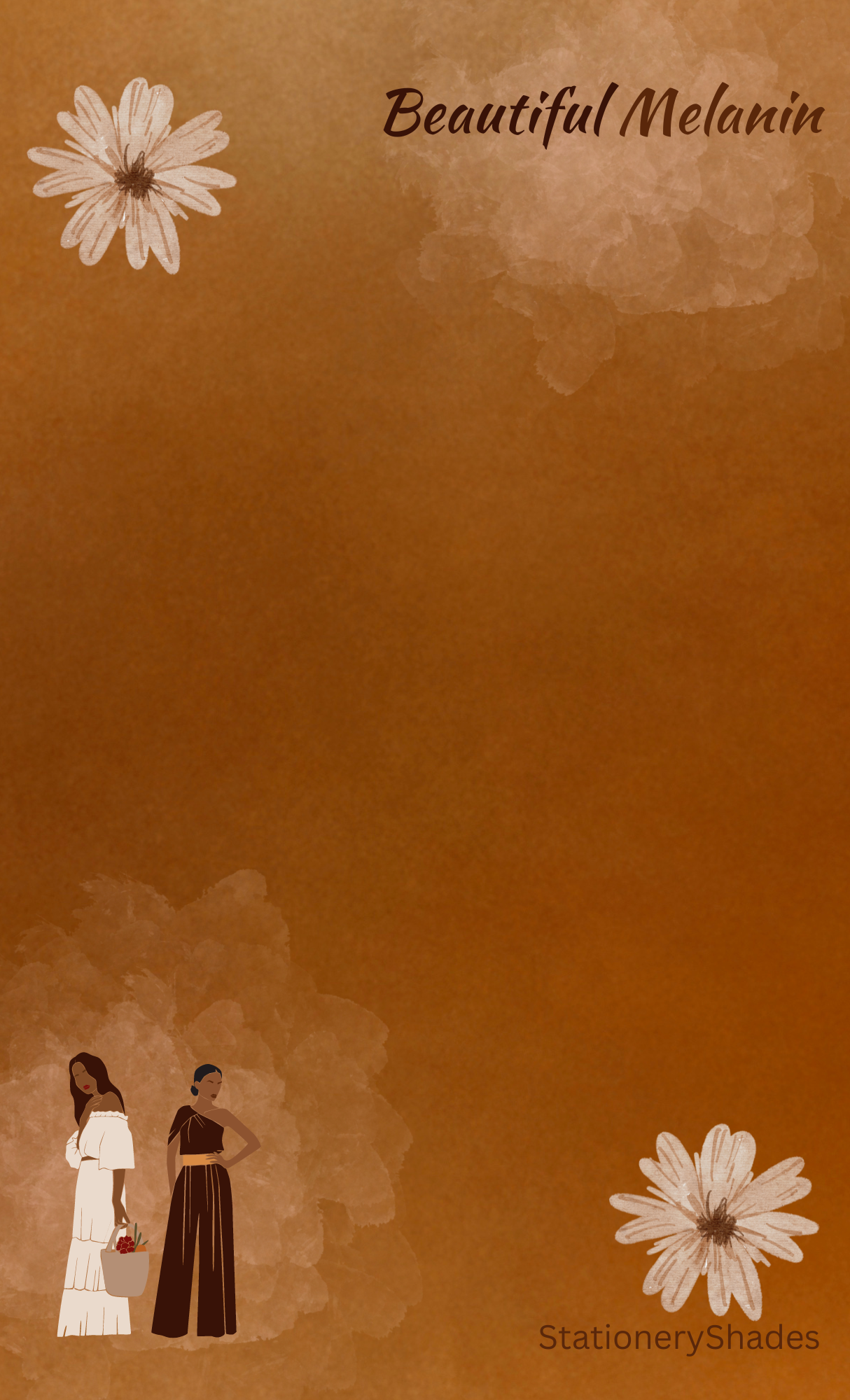 Beautiful Melanin Notepad