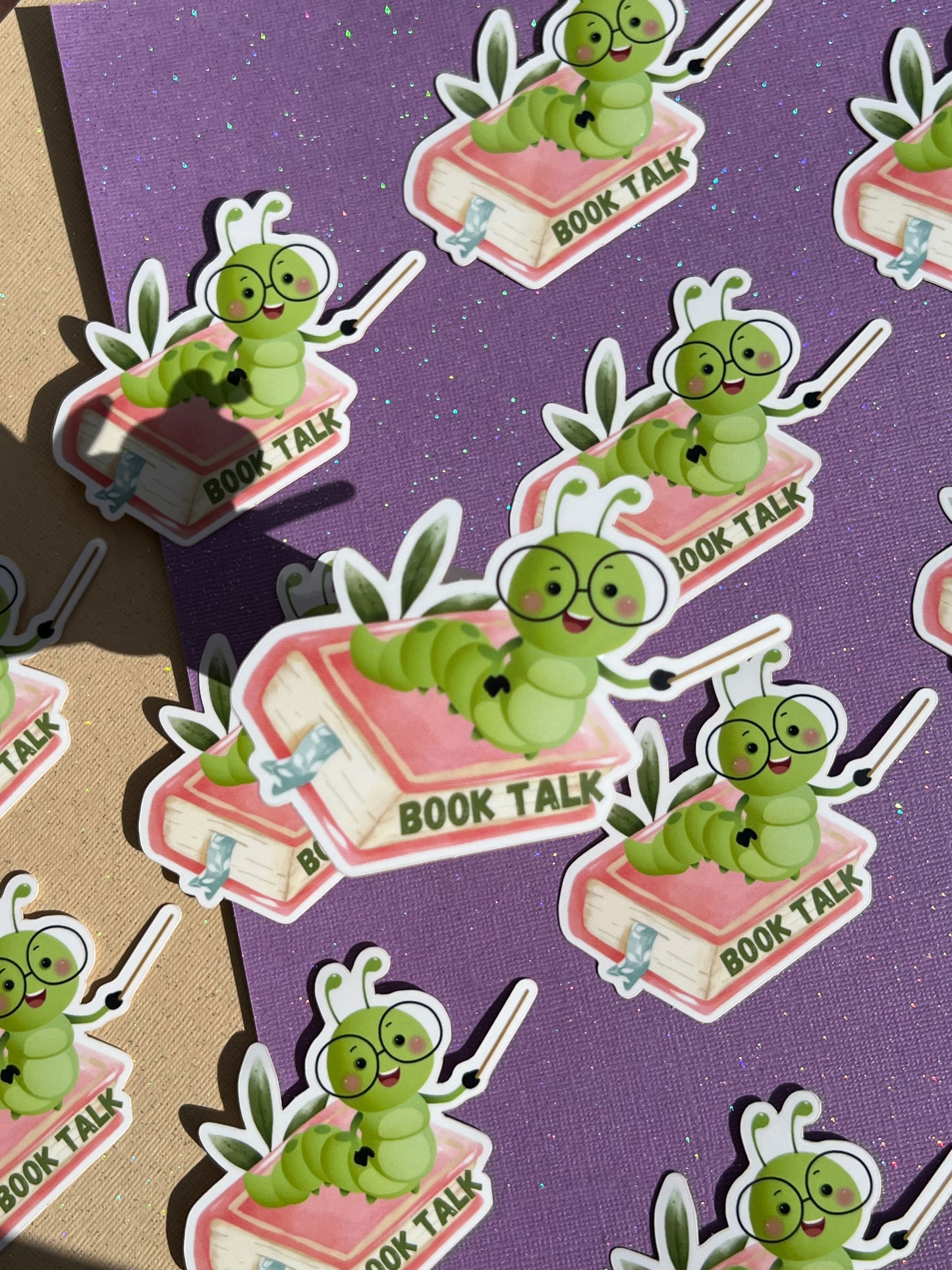 Book Talk Sticker