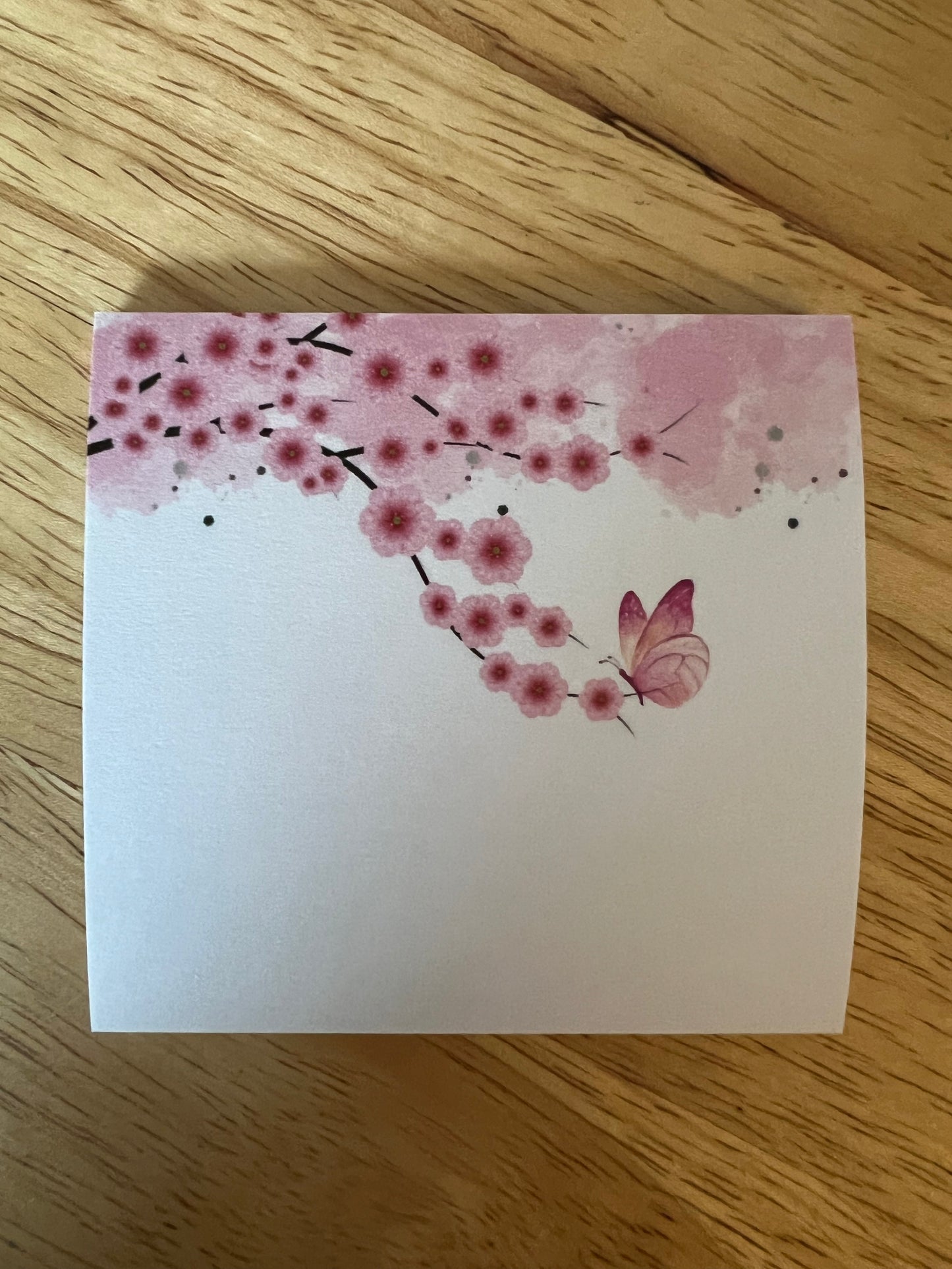 Cherry Blossom Sticky Note