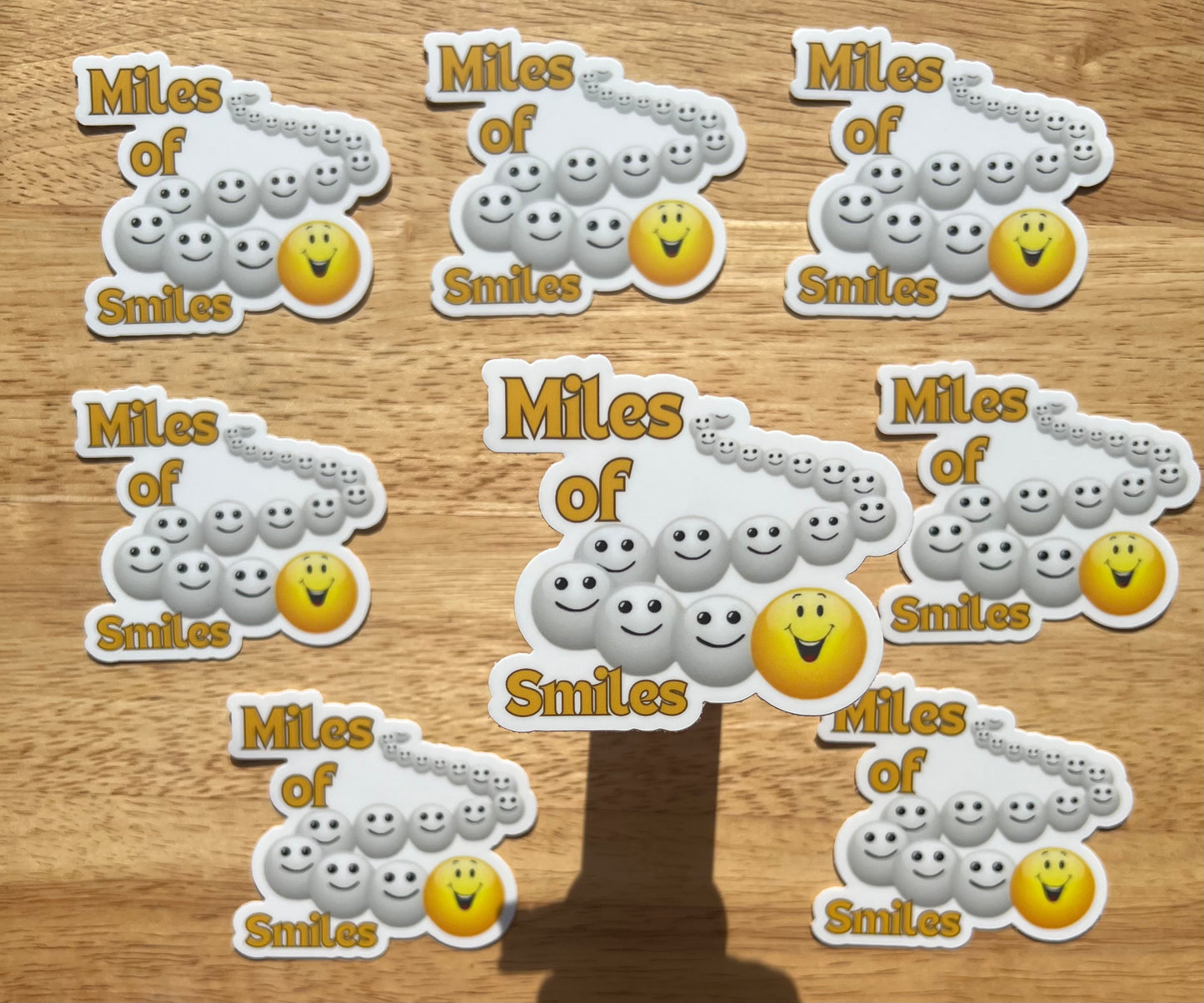 Miles of Smiles Sticker