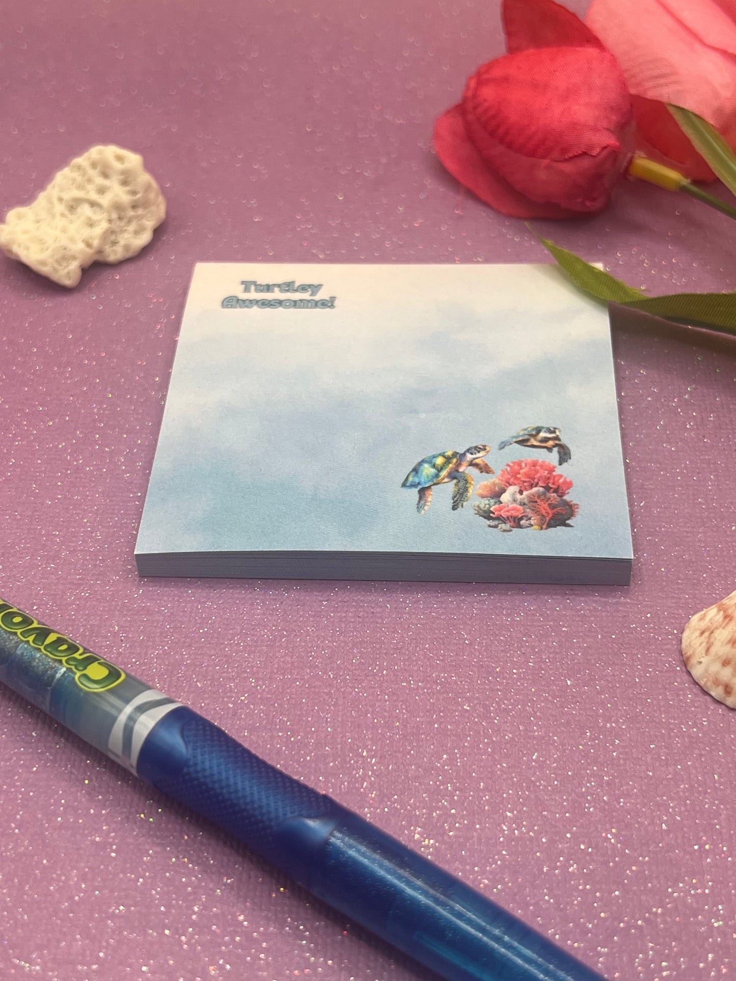 Turtley Awesome Sticky Note