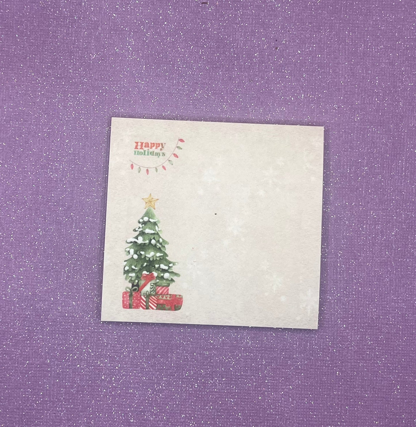 Happy Holidays Sticky Notes