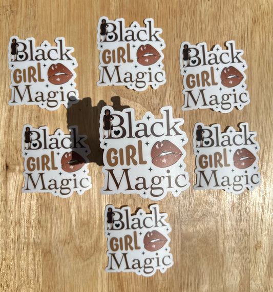 Black Girl Magic Sticker