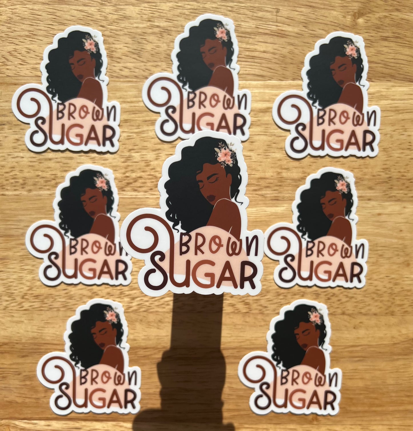 Brown Sugar Sticker
