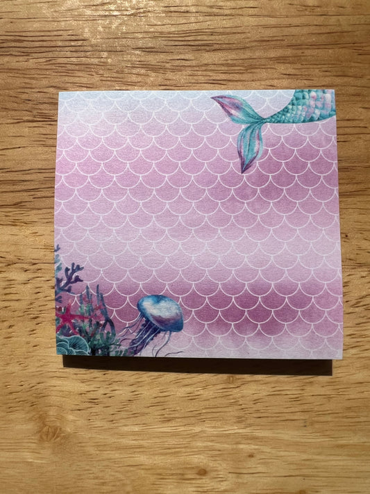 Mermaid Sticky Note