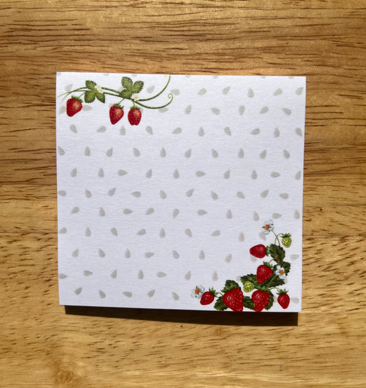 Strawberry Sticky Note