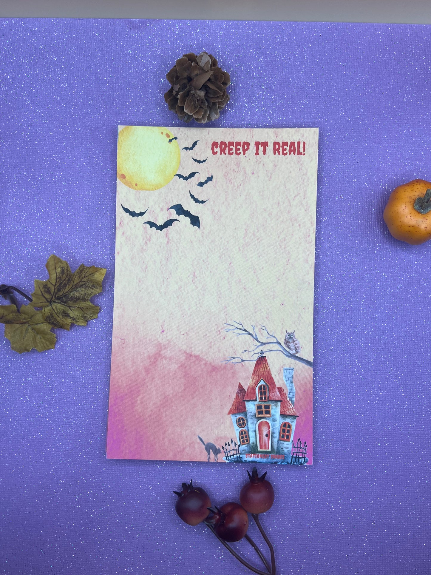 Creep It Real Notepad