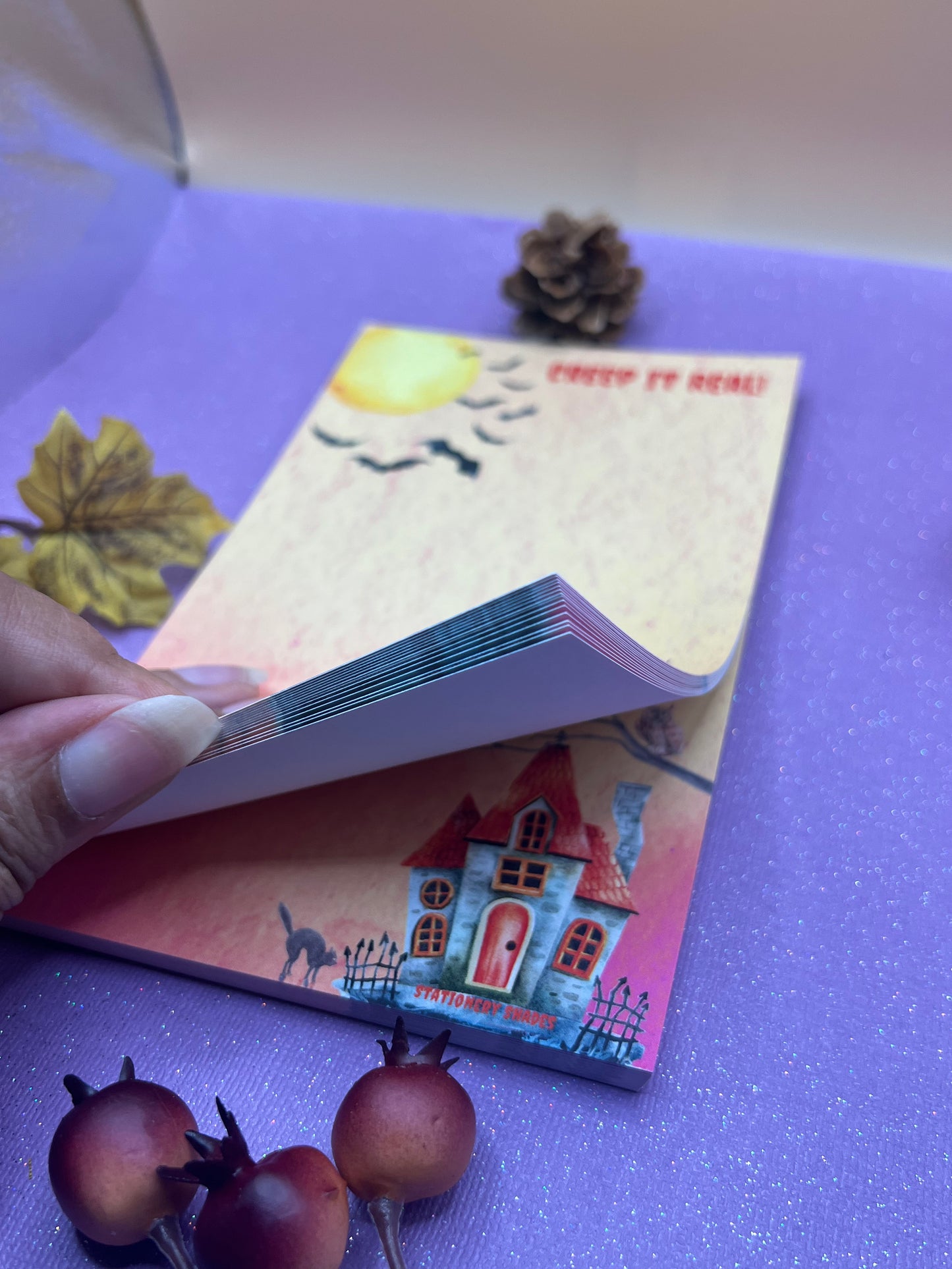Creep It Real Notepad