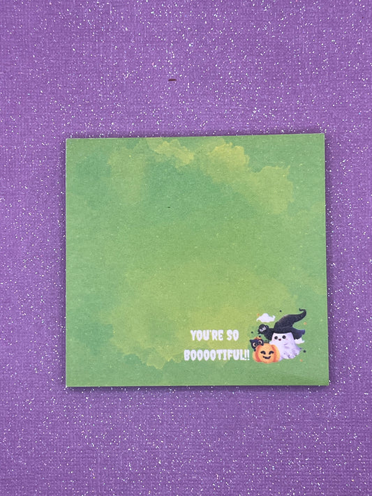 Booootiful Sticky Note